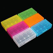 2节18650电池盒 4节18350收纳盒 防水盒 塑胶盒 塑料包装