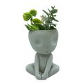 Flower Planter Succulent Design Art Vase GardeTn Decoration