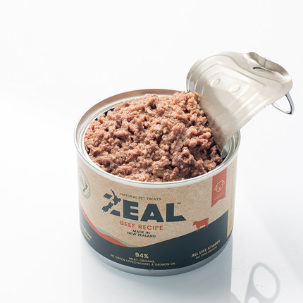 【跨店顺手买一件】zeal狗罐头猫罐头新西兰进口湿粮拌饭营养增肥