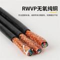纯铜RVVP屏蔽线2芯3芯电缆4芯5芯6芯信号线0.5/0.75/1/1.52.5平方