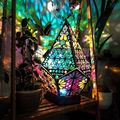推荐Wooden Led Projection Lamp Colorful Diamond Multipurpose