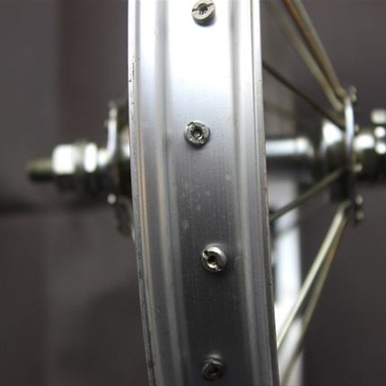 14寸成人摺叠自行车轮组14x1.75/2.125轮毂电动车前後轮车轮412