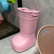 古约泡脚桶小腿泡脚盆粉红造型洗脚桶足浴桶恒温养生高深桶浸脚桶