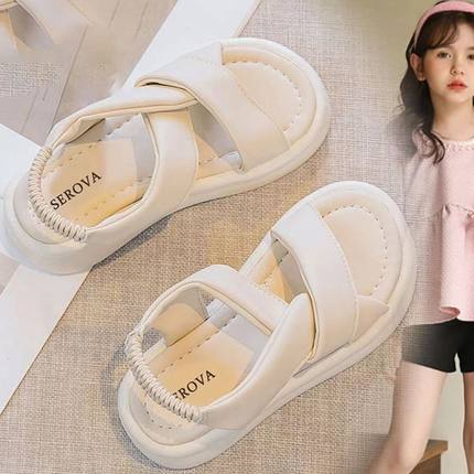 女童凉鞋2024夏季新款韩版中大童小女孩鞋子儿童高跟鞋学生公主鞋
