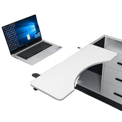 桌面延长板加长免打孔扩展板键盘手托支架电脑弧度延伸板加宽接板