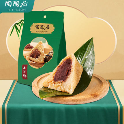 陶陶居豆沙粽蜜枣200g嘉兴特产端午甜粽子红豆甜粽端午批发团购1