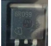 6R099 TO263 汽车电脑板常用易损贴片三极管