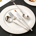 川岛屋高颜值牛排刀叉勺三件套高级感西餐餐具套装不锈钢叉子勺子