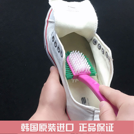 韩国硬毛全面毛鞋刷小白鞋帆布刷鞋长柄运动鞋强力清洁刷洗鞋神器