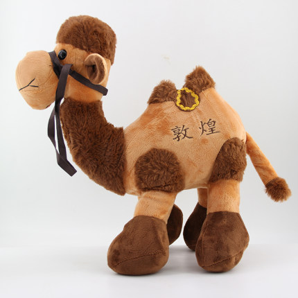 敦煌萌骆驼玩偶毛绒玩具民族风特色手工艺品旅游纪念品礼品包邮