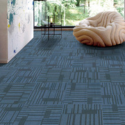 高品质方块尼龙地毯商用办公室会议室地毯工程耐磨方块毯可安装
