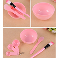 家用调面膜的碗套装 美容院四件套刷子小勺子调膜棒自制全套工具
