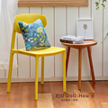 bjd娃屋家具件blythe小布6分 12分ob11塑料餐椅 可叠放塑料凳模型
