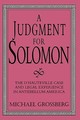 【预售】A Judgment for Solomon: The D'Hauteville Case and