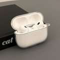 透明带耳适用苹果AIRPODSPRO2蓝牙3代无线耳机壳保护套耳机盒软壳