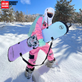南恩NANDN 23新款单板饺子皮加厚单肩收纳包滑雪板保护套滑雪装备