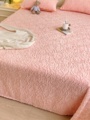 兔毛绒珊瑚绒毛毯加厚冬季法兰绒毯子午睡办公室沙发盖毯床单绒毯