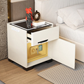 高级感智能床头柜保险柜一体轻奢简约现代多功能卧室收纳柜保险箱