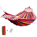 190x150cm Hanging Hammock With Spreader Bar Double/Single Ad