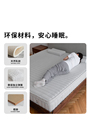 定制纳曲折叠床垫家用一半软一半硬席梦思软硬两用分体式床垫可折