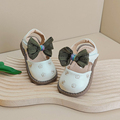 女宝宝半凉鞋婴儿童软底学步鞋子1一2岁夏季女童小皮鞋小童公主鞋