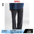SPAO韩国同款2024年春季新款女士休闲时尚宽松长裤SPTAE23W03