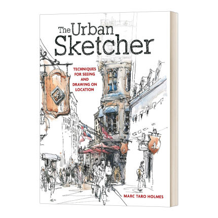 英文原版 The Urban Sketcher 街头速写 艺术 绘画技巧 建筑速写 素描 英文版 进口英语原版书籍