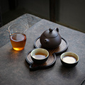 重竹干泡茶台竹编茶盘家用单层葫芦简约小号茶奉创意茶海茶具