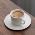 日式陶瓷马克杯手冲咖啡杯碟套装杯子简约家用早餐杯复古条纹