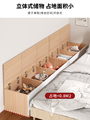 床头柜简易置物架床边柜夹缝置物柜卧室简约现代床尾收纳柜间隙柜