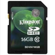 金士顿Kingston 16G Class10 SD高速存储卡 高速相机内存卡 SD卡