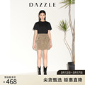 DAZZLE地素奥莱 春夏运动工装风宽松小众设计感半身裙短裙女