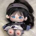 棉花娃娃秋天20cm无属性毛绒公仔人形玩偶娃衣套装送同学女生礼物