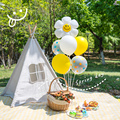野餐拍照道具ins气球桌飘户外露营儿童周岁生日派对场景布置装饰