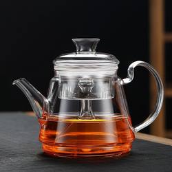 耐高温玻璃蒸茶壶煮茶器电陶炉烧水壶大容量家用蒸汽泡煮茶壶套装