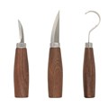 Dassidiy木工挖勺刀雕刻刀手工木刻刀diy修边工具套装桃木木削刀