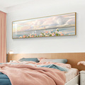 卧室装饰画海景床头挂画高级感温馨主卧房间墙画现代简约墙面壁画