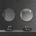 浴室圆形镜子