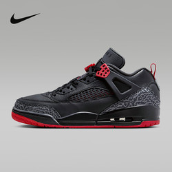 NIKE耐克Jordan男鞋SPIZIKE 黑红低帮复古篮球鞋老爹鞋FQ1759-006