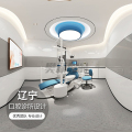 辽宁专业口腔诊所设计室内装修效果图牙科装修设计施工图平面布局