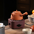陶土电热丝煮茶炉砂铫烧水煮茶壶干焦奶罐罐壶静音四方小型家用炉