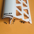 鹰嘴滴水线阳角 PVC塑料刮腻子护角线条护墙角建筑外墙房檐引流线