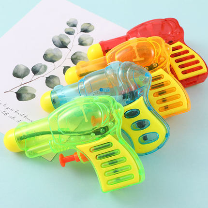 R水枪迷你塑料透明小水枪夏天喷水戏水沙滩玩具幼儿园礼品