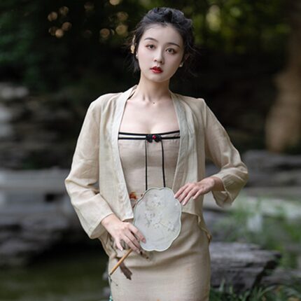 旗袍年轻款少女2022年新款中国风女装夏季改良轻国风新中式连衣裙