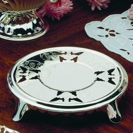 安妮女王 茶壶座英式下午茶茶具奢侈茶壶置物架进口银器