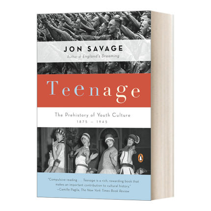 英文原版 Teenage 青春无羁 狂飙时代的社会运动 1875-1945 英文版 进口英语原版书籍