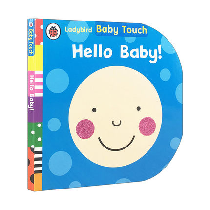 英文原版绘本 Baby Touch Hello  Baby! 小瓢虫触摸纸板书 嗨 宝宝！英文版 进口英语原版书籍