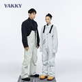 【设计师品牌】YAKKY户外单板高端小众滑雪背带裤男女3L防水透气