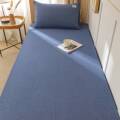 学生宿舍专用床单单件纯棉100全棉水洗棉床笠单人被单枕套三件套3