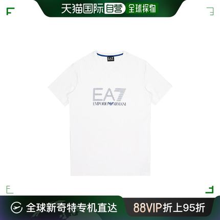 香港直邮EA7 Emporio Armani logo圆领T恤 2734184A206短袖阿玛尼